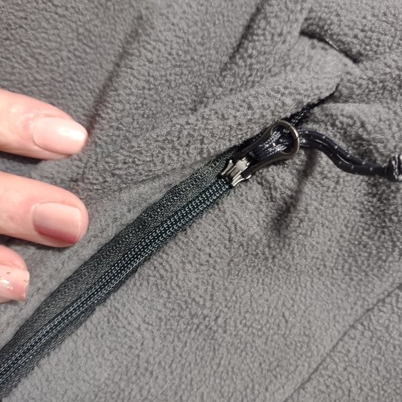 Men's gray Columbia fleece jacket size xl - Picture 5 of 8